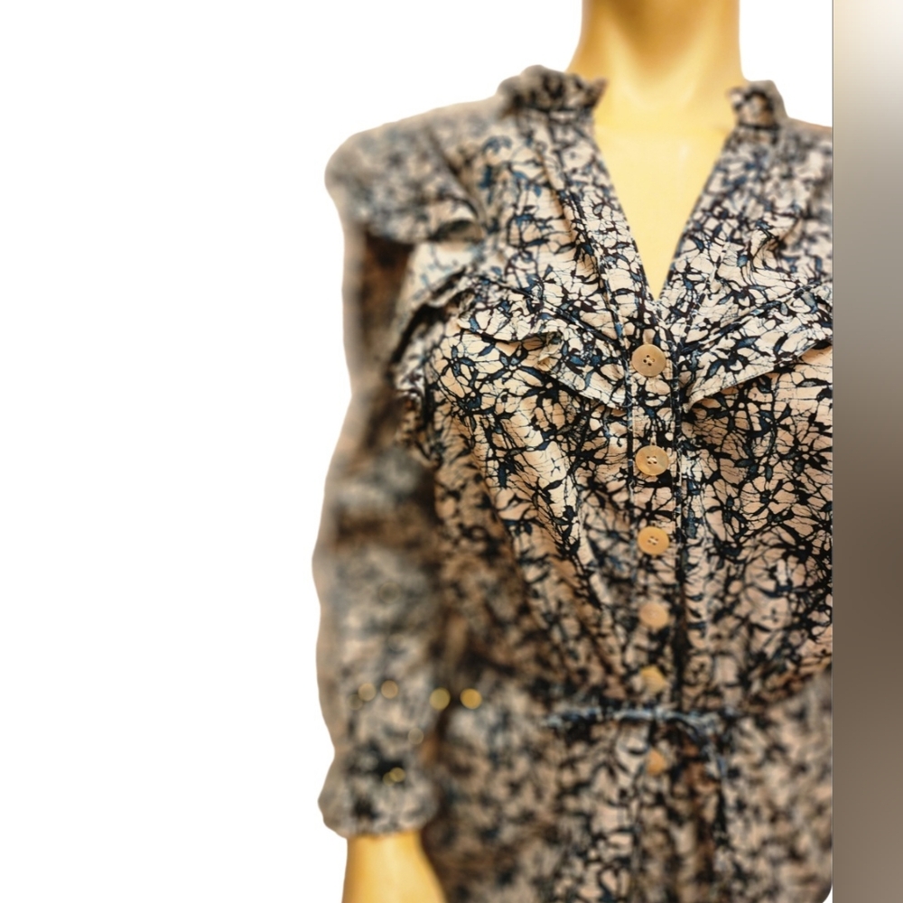 Veronica Beard Tanay Jumpsuit Size 4 - Picture 6 of 11